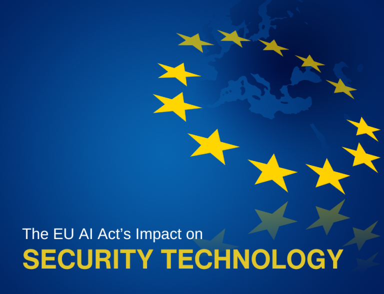 THE EU AI Act’s Impact On Security Technology